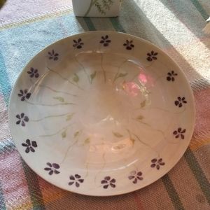 Antique Fraureuth German plate